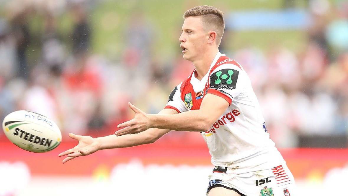 Young guns: Dragons star Jai Field will play for NSW against Queensland in the under-20s State of Origin. Picture: Mark Kolbe/Getty Images