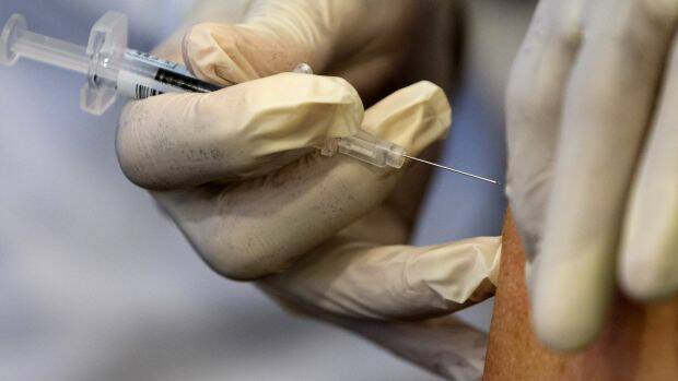 All children under the age of five years will be eligible for a free flu vaccination.  Photo: AP