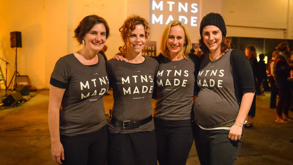 Mtns Made/BMEE team of Ann Niddrie, Jacqueline Brinkman, Wendy Sawkins and Cassie Elliott.