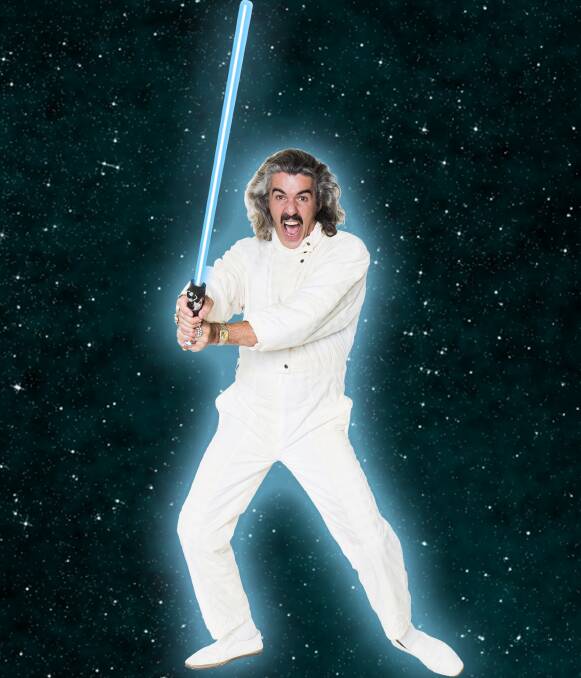 May the force be with you: Barry Morgan will be spaced out at the Hub in Springwood on October 7.