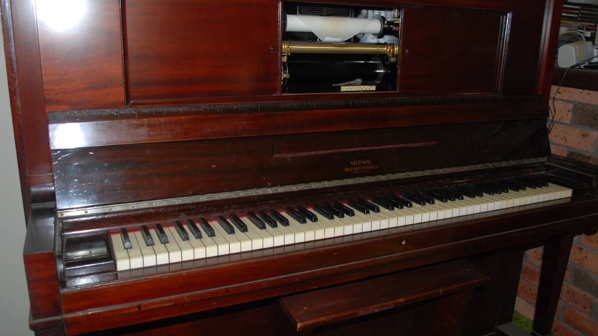 The 100-year-old Steinway player piano