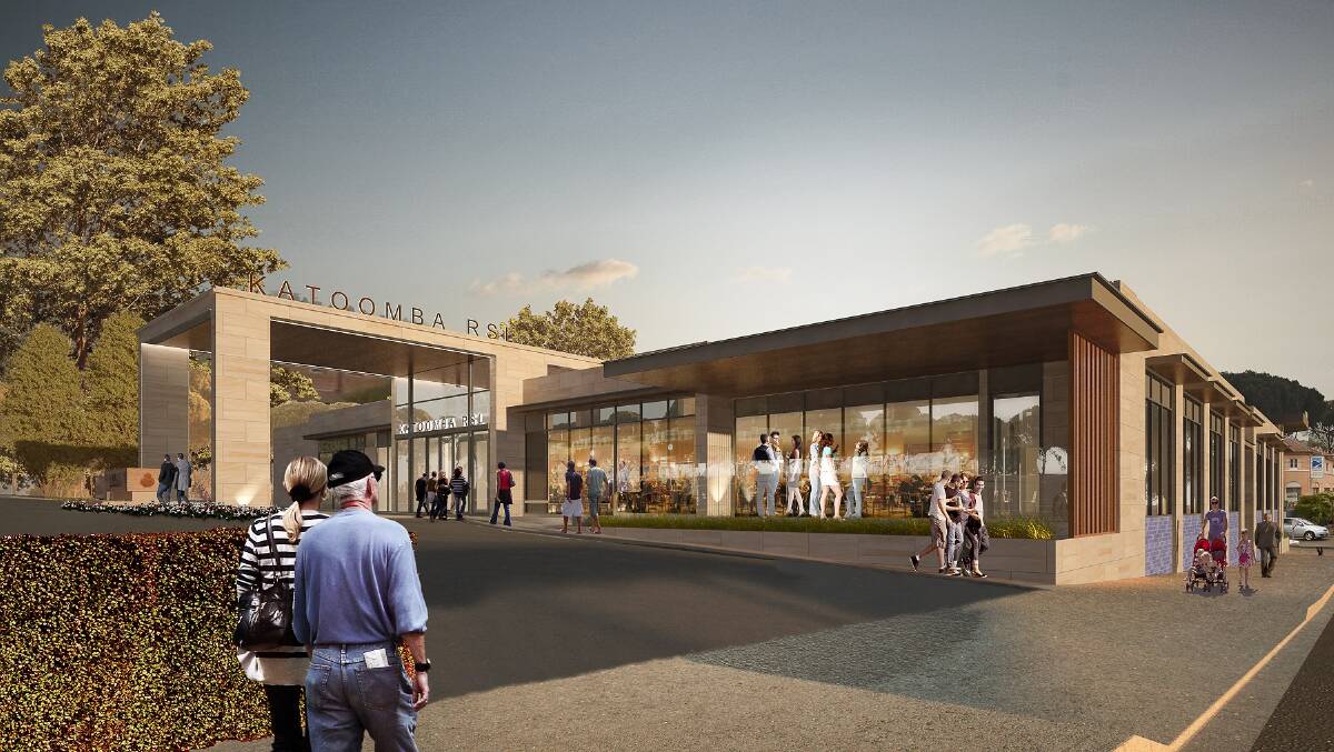 The porte cochere outside the front door will allow patrons to be dropped off and stay out of the weather. 