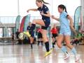 Isobel Somerville McAleste shows her fancy footwork at the national futsal championships earlier this year. Picture Craig Clifford - Sportspics Photography/www.sportspics.com.au