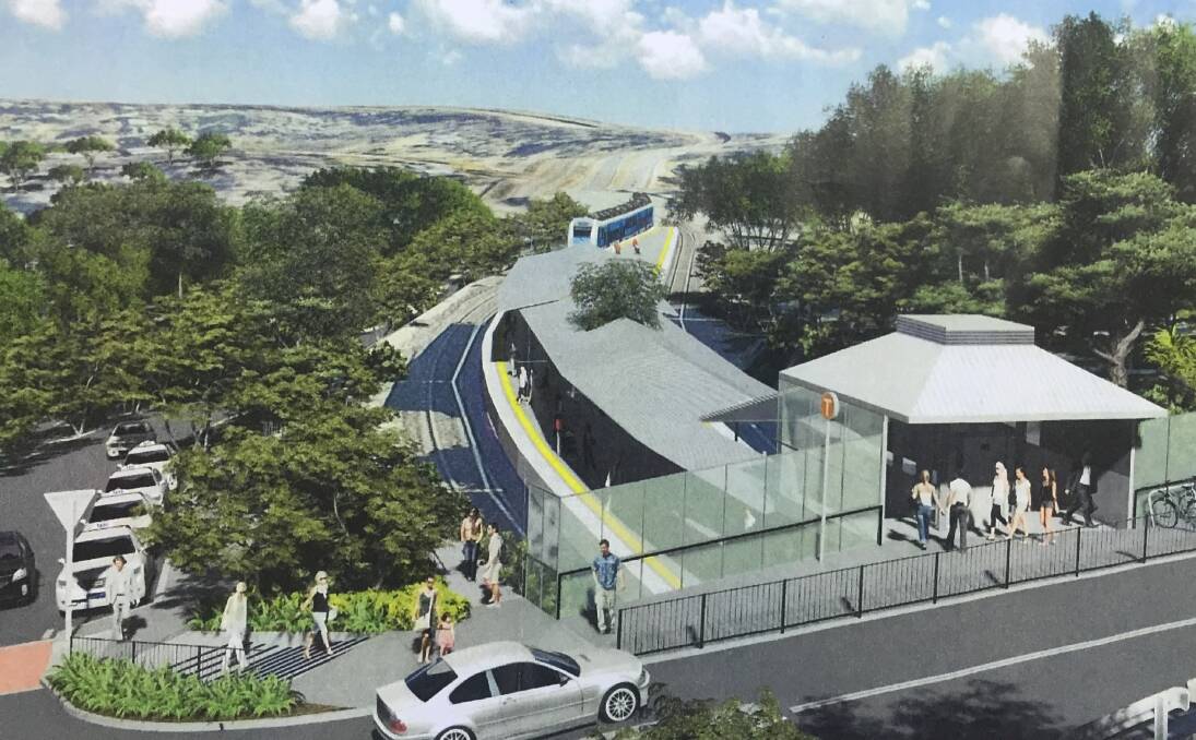 Leura's facelift: After a consultation session in March, the canopy has been modified to only cover the lift, staircase and part of the platform. The anti-throw screens will be transparent to maintain views of the station building.
