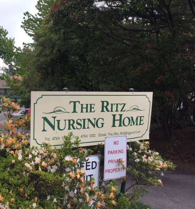 The Ritz at Leura: Accreditation will be withdrawn on January 4 after it met only 14 of 44 criteria.