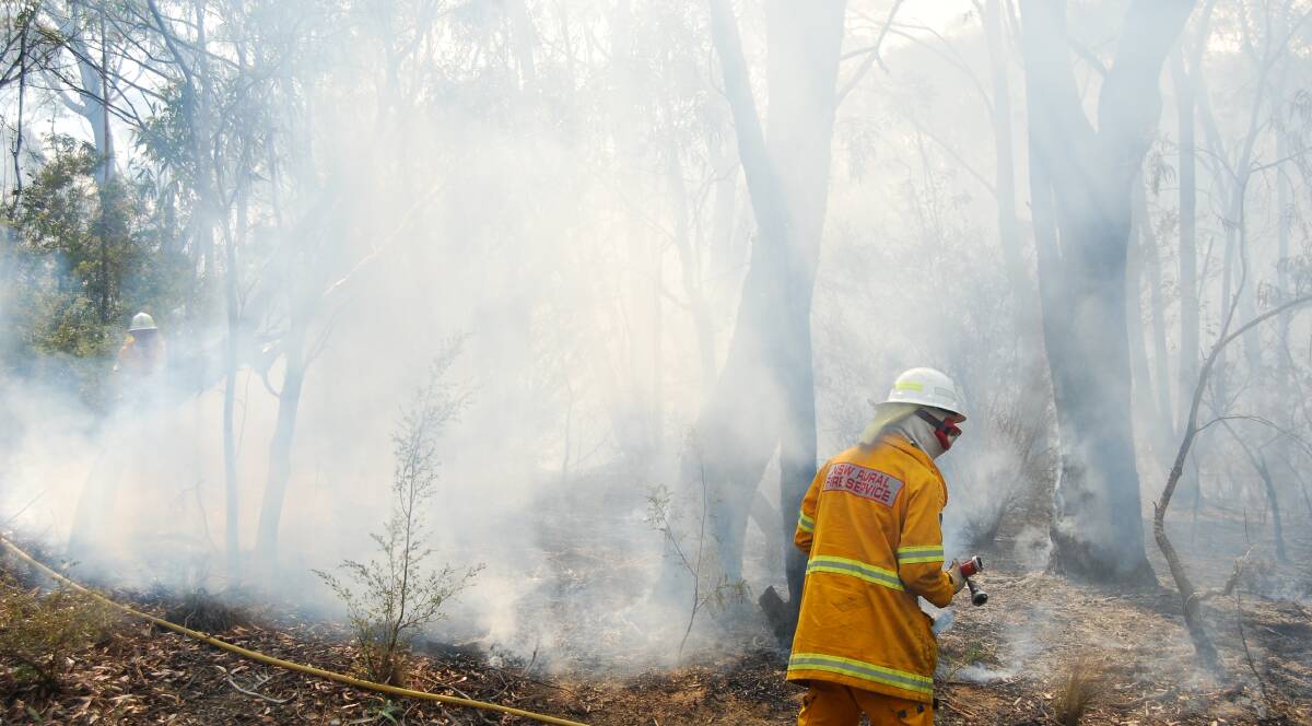 Resilience: RFS fighting the October 2013 bushfires. The study of survivors of Black Saturday in Victoria found connections to other people help recovery.
