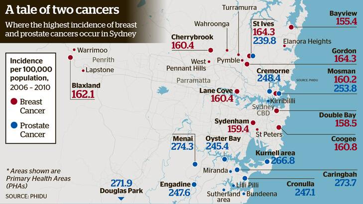 Social health atlas shows inequity in cancer risk between rich and poor