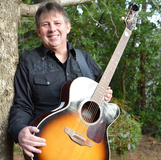 Country boy: At 57, Pete Armstrong has decided to have a crack at being a solo artist. He now plans to release a four-track EP later this year.