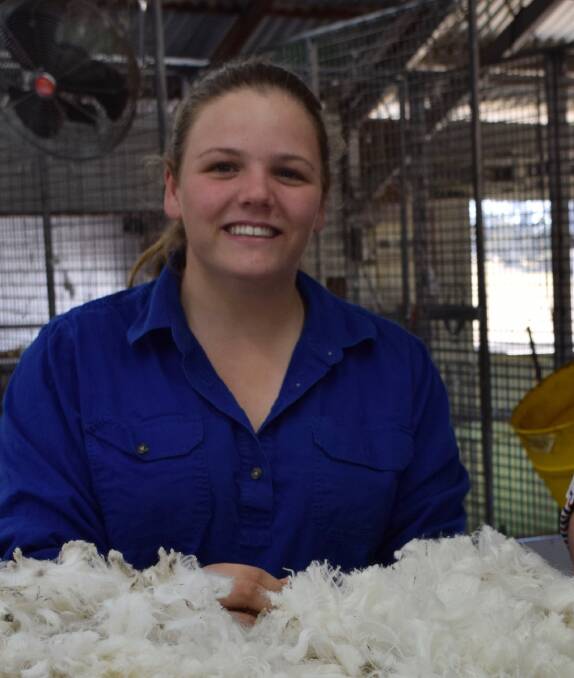 Exciting opportunity: Kate Blair-Hickman from East Blaxland has been awarded a six-month scholarship to look at agricultural practises in the UK.