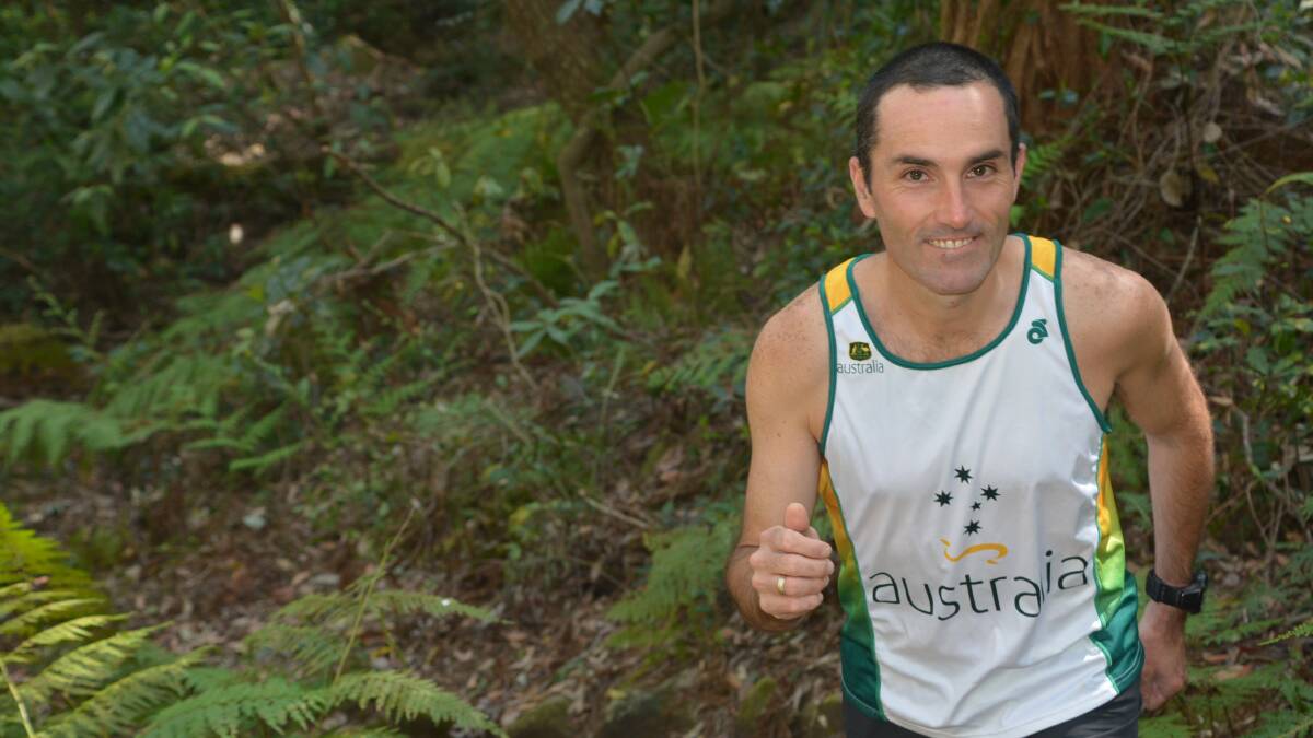 Born to run: Brendan Davies will compete in the 85km Trail World Championships in Portugal, then it’s on to Spain for the 100km Road World Championships. 