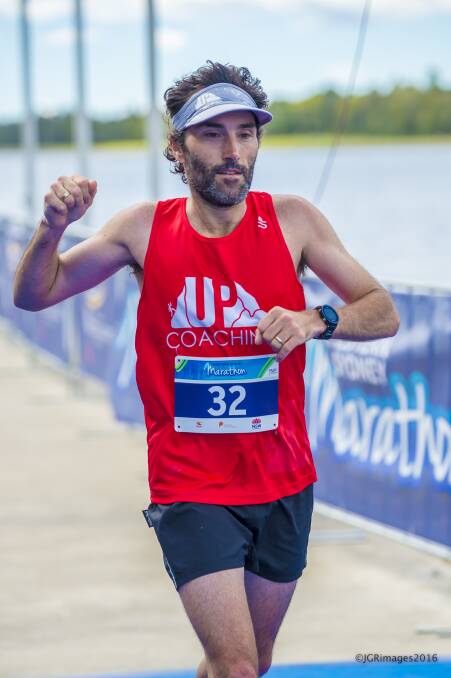No stopping him: Brendan Davies is ready to defend his Western Sydney Marathon title for the third year. He's just won the Great North Walk 100 Mile event on the Central Coast, his second win since 2012.