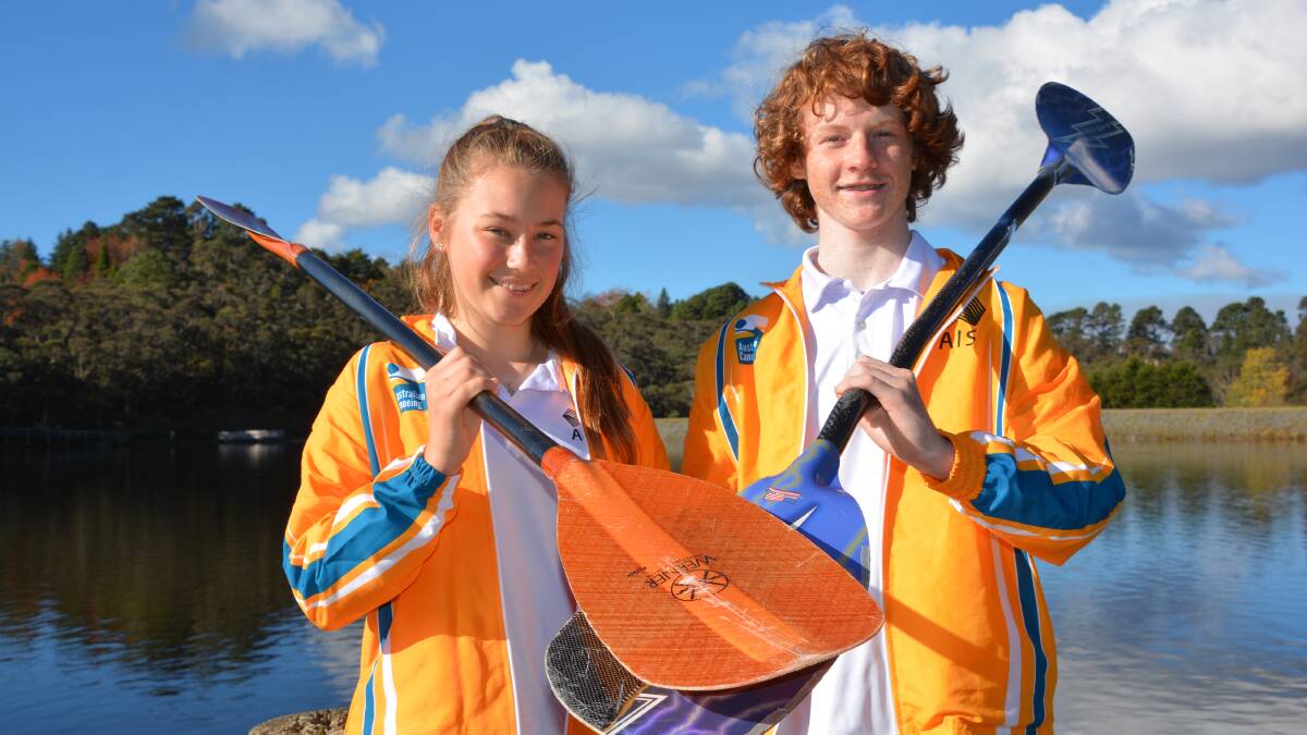 Australian reps: Freestyle kayakers Georgia Clarke and Liam Dowd will represent Australia in the world championships in Argentina in November.
