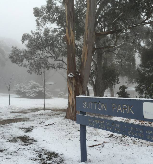And more: Snow hit Blackheath again on Monday morning.