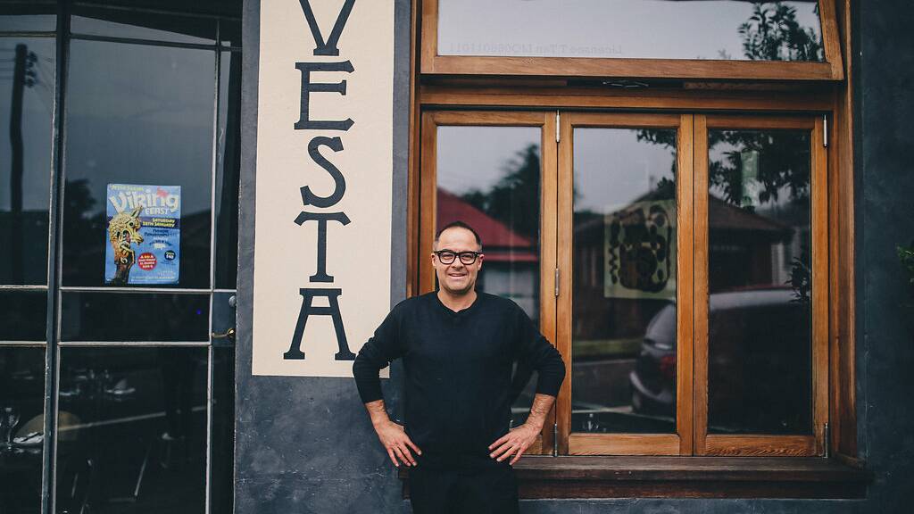 David Harris of Vesta Restaurant, Blackheath. Photo: Helen Wales