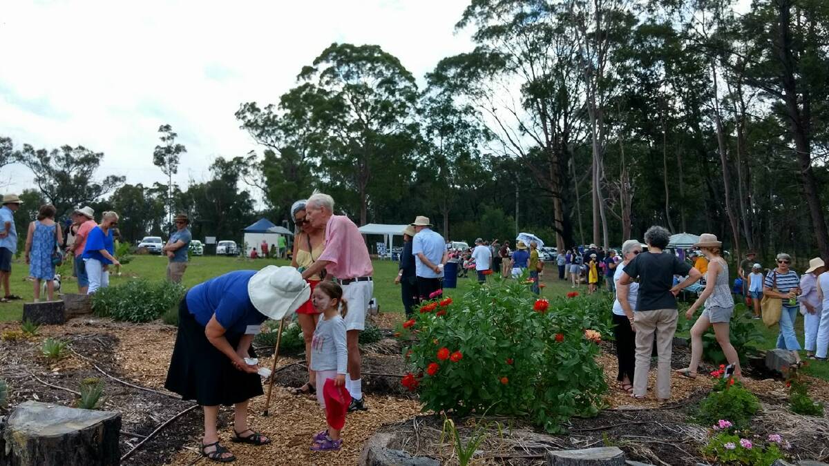 Opening day of the Springwood Community Garden