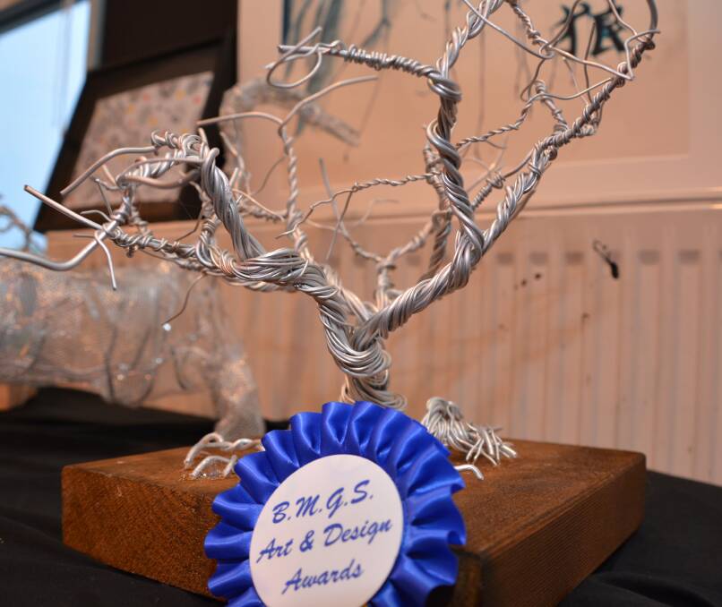 Branching out: The Tree by Madison McKenzie won best sculpture (female).