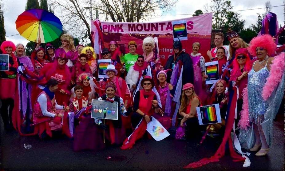 New event: The Pink Mountains entry in the 2016 Blue Mountains Winter Magic Parade.