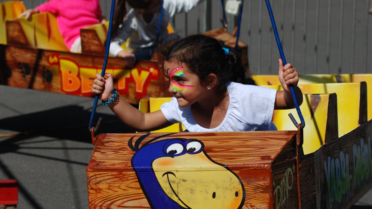 Fun for the whole family: Children's rides will be back at Springwood Foundation Day Festival on Saturday, April 29.