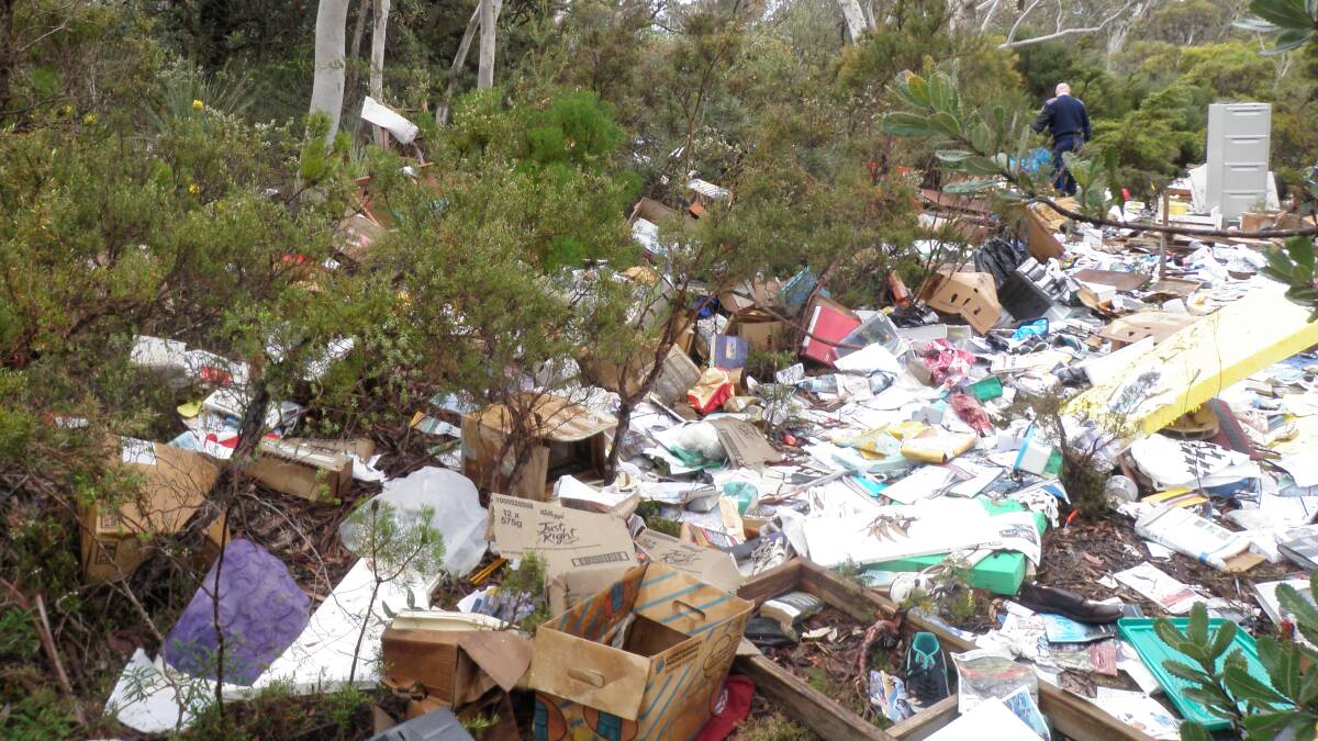 Cracking down: Blue Mountains City Council is taking strong measures to match tough new penalties in an effort to stop an alarming increase in illegal dumping.