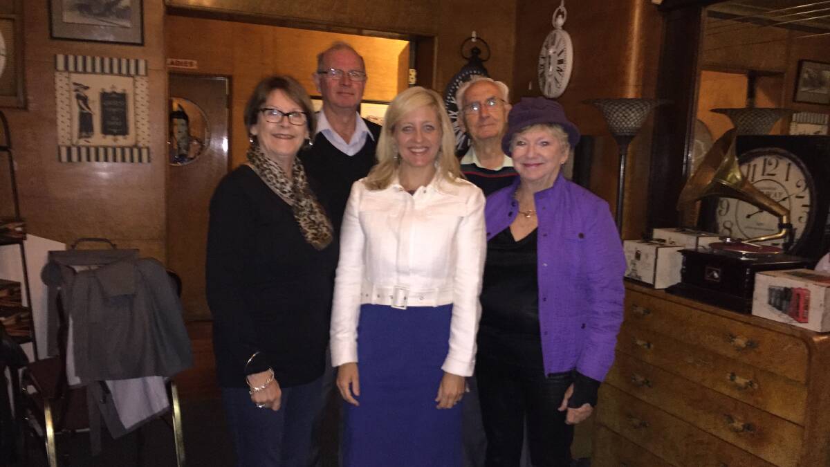 The team working on the Rotary Ball to raise funds to fight homelessness include L-R: Jenny Montgomery, Michael Small, Melissa Grah-McIntosh, Ken Devine, Margaret Gargan.