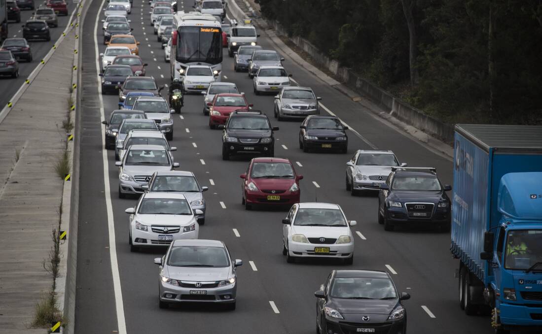 The M4 motorway. File picture.