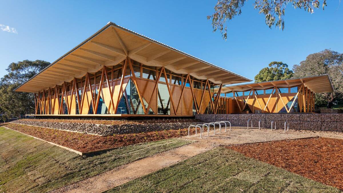The Macquarie University Innovation Hub. Photo: Murray Fredericks.