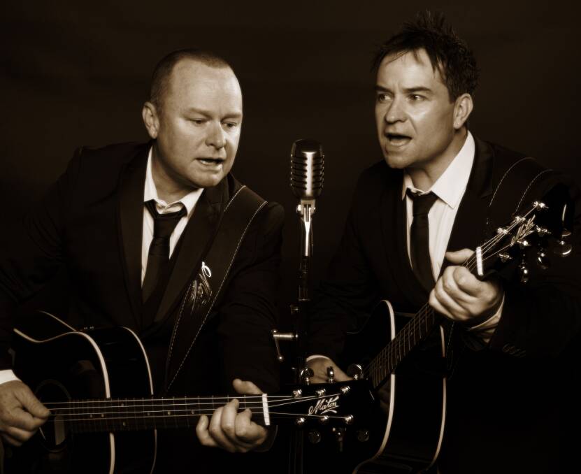 Not to be missed: The magical sounds of The Everly Brothers come alive again with  award winning vocal harmony duo, The Robertson Brothers.