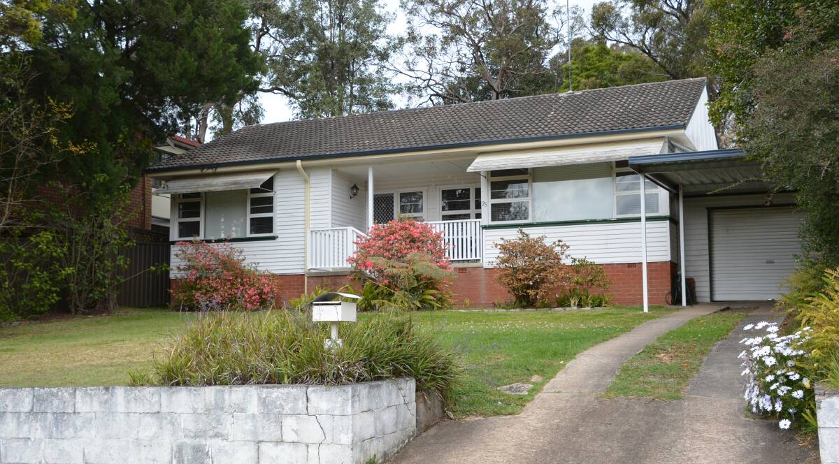 Bad back anyone?: Mooted to be an osteopathic clinic, the future of this home on 25 Bellbird Cresent in Blaxland is being discussed by Blue Mountains Council this month. 