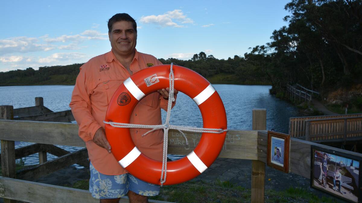 'It could save a life or just serve as a reminder that all our waterways are dangerous": ANSA's Stan Konstantaras is pleased that after a drowning and years of inaction life saving guardian angel rings will finally be installed by council at Wentworth Falls Lake.
