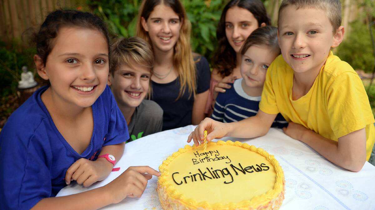 Child friendly Crinkling News turns one