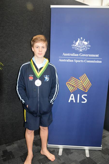 Achieving in judo: Byron McIntosh recently competed in the 2017 Australian National Championships in judo and finished with a bronze medal.