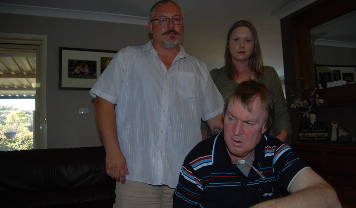 A Bullaburra carer is concerned the National Disability Insurance Scheme (NDIS) is letting down the most vulnerable, including a Springwood man whose life is threatened while he waits for more funding.  Ex-cop, Matt Ranson and his family, are taking care of David Jaye from Springwood, who is deaf-blind, paralysed and was recently diagnosed with throat cancer.