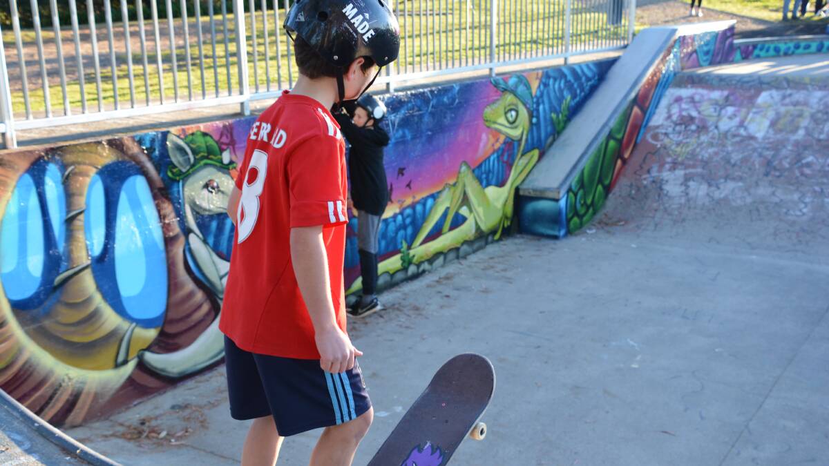 Street Art Murals Association recently completed a $5000 Community Builders Grant mural at Lawson Skate Park.