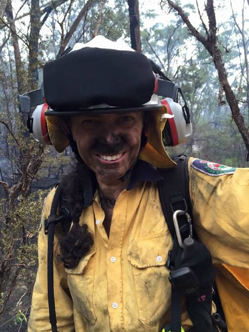 One of the area's finest: Crack remote area firefighter, Nicole Bordes from Wentworth Falls.