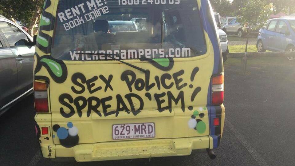 Ban the Wicked campervans