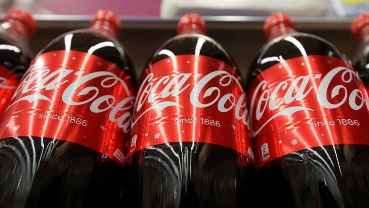 A 2-litre bottle of Coca-Cola declares a serving size of 250 ml, whereas an average can says 375 ml, a difference of 50 per cent. Photo: Chris Ratcliffe