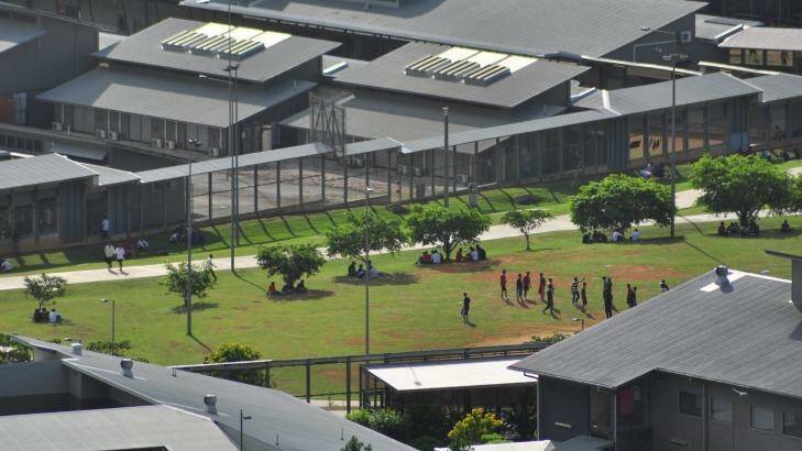 Christmas Island detention centre, formerly used to house asylum seekers, has been converted into a detention centre for about 200 foreign nationals whose visas have been revoked on character grounds under section 501 of the Migration Act. Photo: Scott Fisher