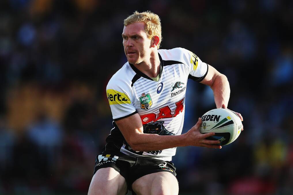 Peter Wallace, pictured playing on after being injured against the Sharks in Bathurst three weeks ago. Photo: Getty Images.
