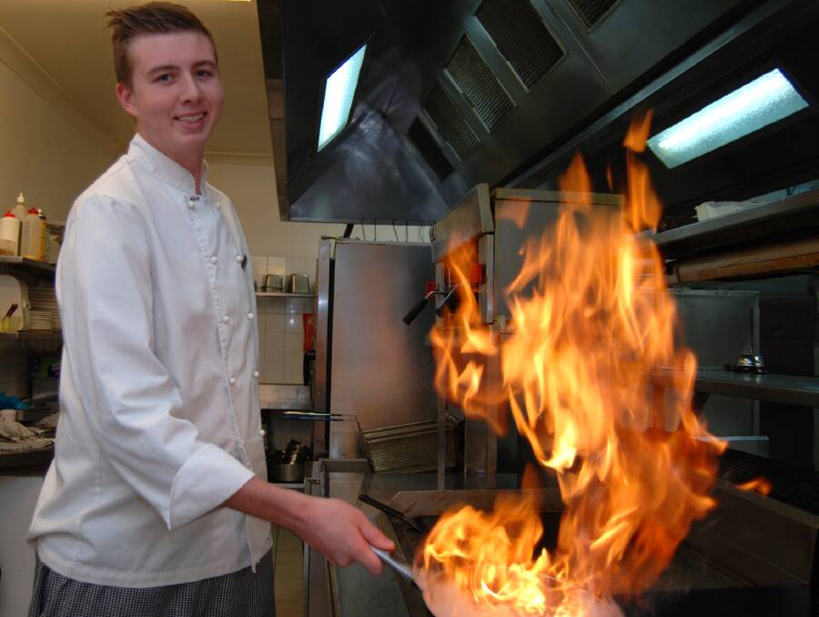 Seventeen-year-old apprentice chef at the Carrington Hotel, Kai Mercieca-Greenland, will begin working at Jamie Oliver's new Parramatta restaurant next week.