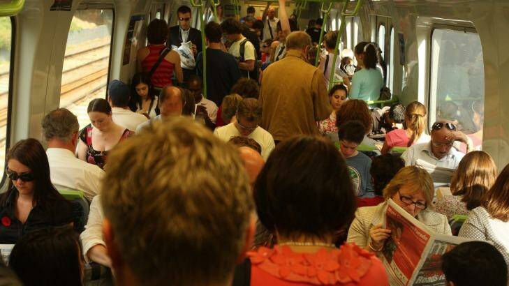It's not just people aboard trains. Photo: Ken Irwin