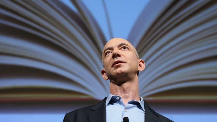 The sky's the limit for Amazon boss Jeff Bezos, who also owns the Washington Post. Photo: NYT