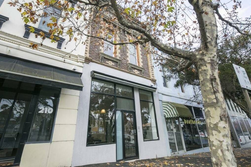 A St Kilda Road office/studio sells for more than $300,000 above reserve. Photo: Supplied