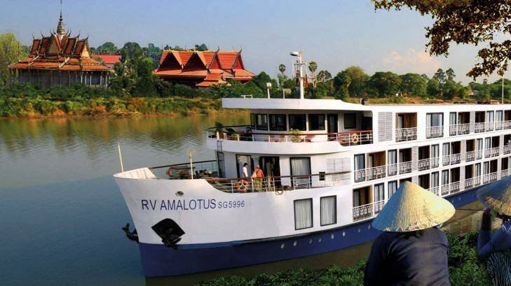 Embark on a seven-night lower Mekong cruise to Siem Reap aboard the AmaLotus.