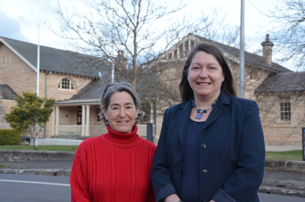 Labor candidates for the Blue Mountains by-elections on November 15, Sarah Shrubb (for Ward 1) and Annette Bennett (for Ward 2).