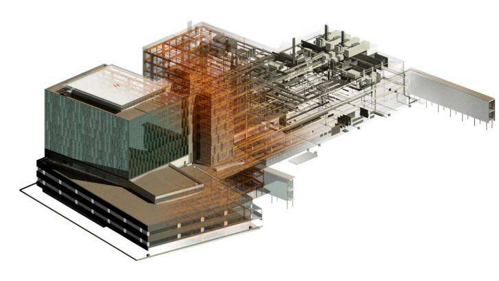 Building Information Modelling (BIM) was used at Christchurch Hospital in New Zealand.