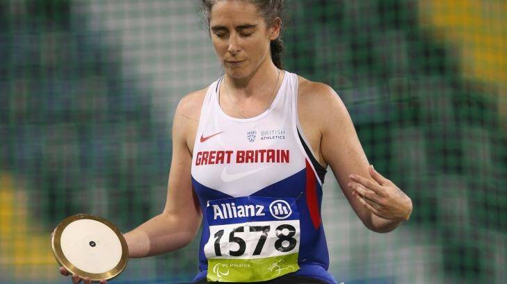 Claire Harvey competes in Athletics World Championships, held in Doha, Qatar, in October. Photo: Francois Nel