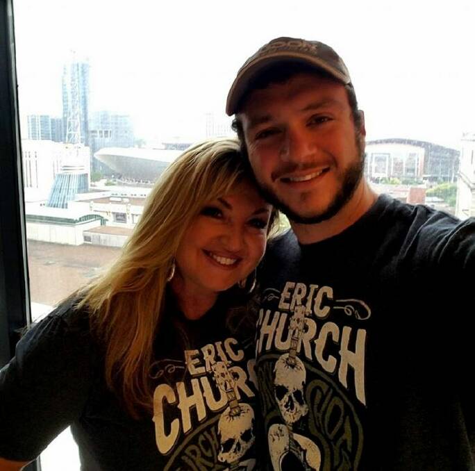 Sonny Melton, pictured with wife Heather Melton. Heather Melton has identified him as one of the victims of the Las Vegas country music massacre.