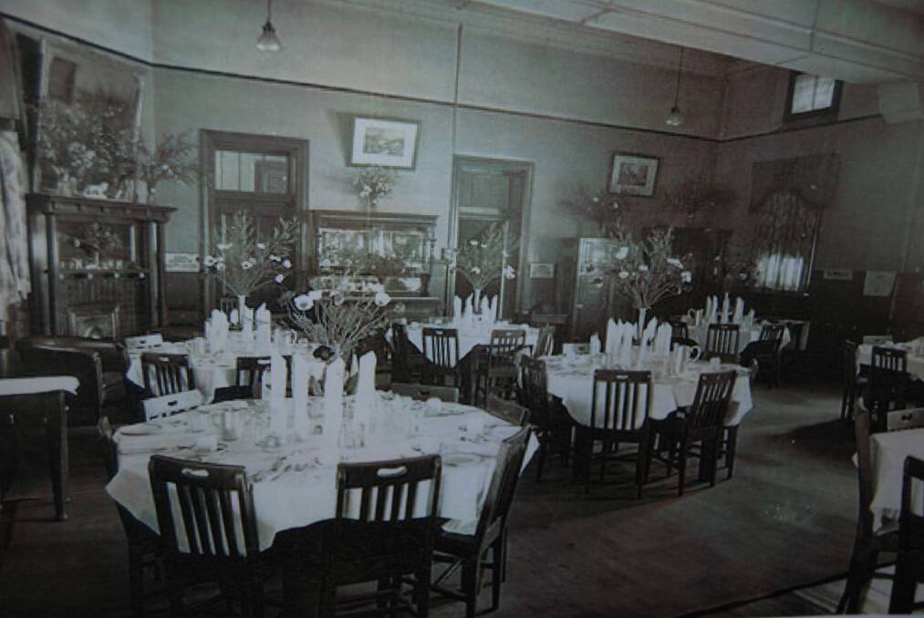 Mt Victoria refreshment room in its heyday.