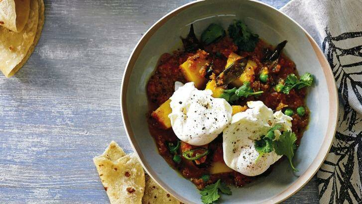 Breakfast curry has just the right amount of spice to kick-start your day. Recipes and images from Whole Food Slow Cooked by Olivia Andrews (Murdoch Books) $35 available now.