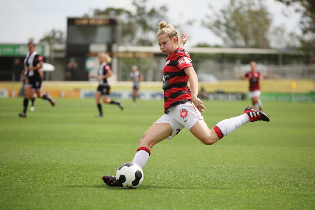 Wentworth Falls native Linda O'Neill will be in action for the Wanderers' in their round one W-League match in Adelaide this Saturday. Photo: George Suresh.
